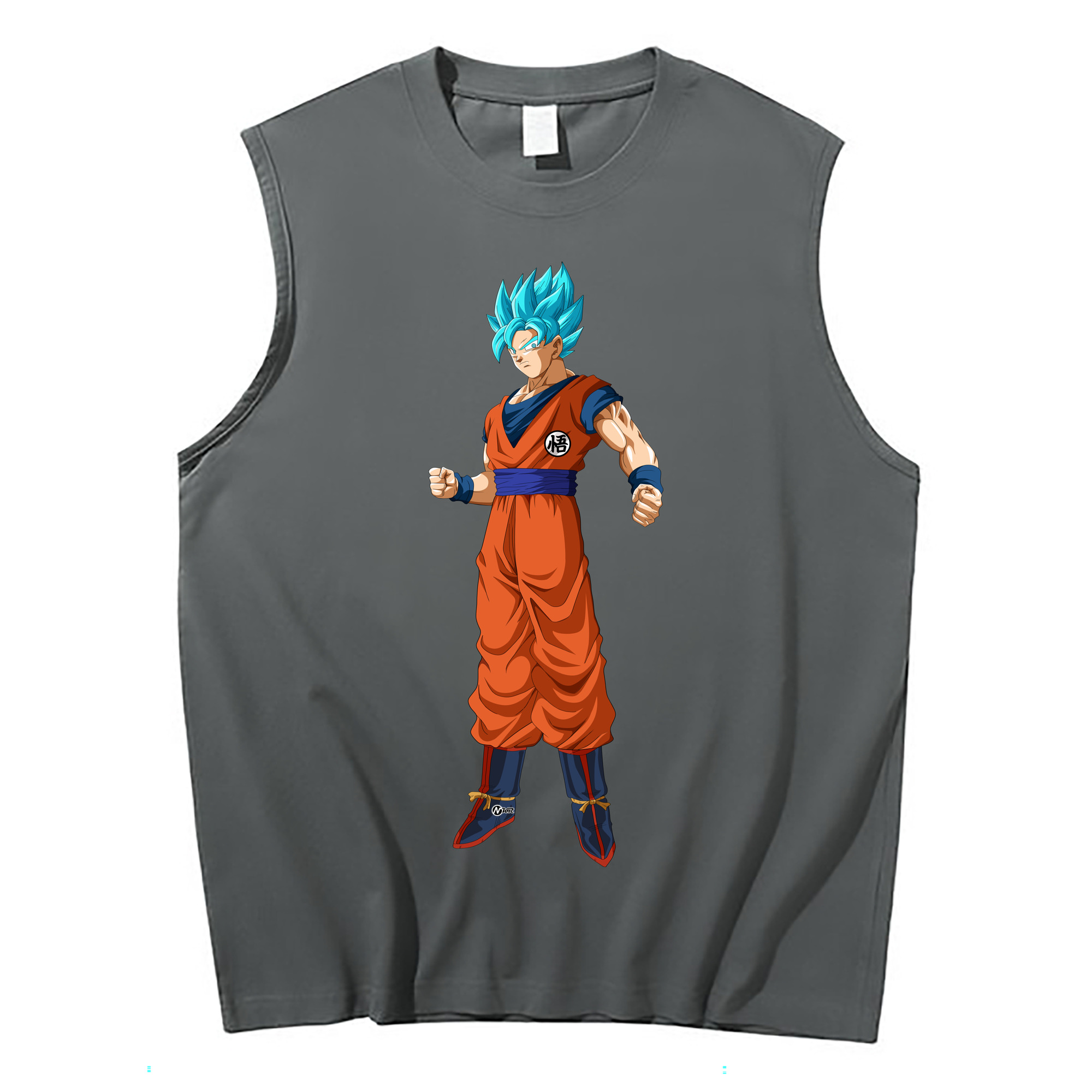（画像用） ドラゴンボール 孫悟空（そん ごくう）Son Goku カカロット DRAGON BALL Kakarotto コットン100％タンクトップ（フロントプリント）
